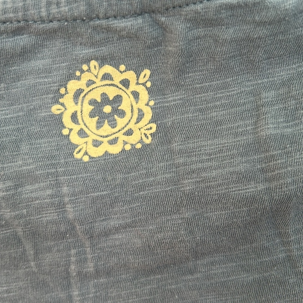 Take It Easy Long Sleeve Boho Tee Shirt - Picture 3 of 4